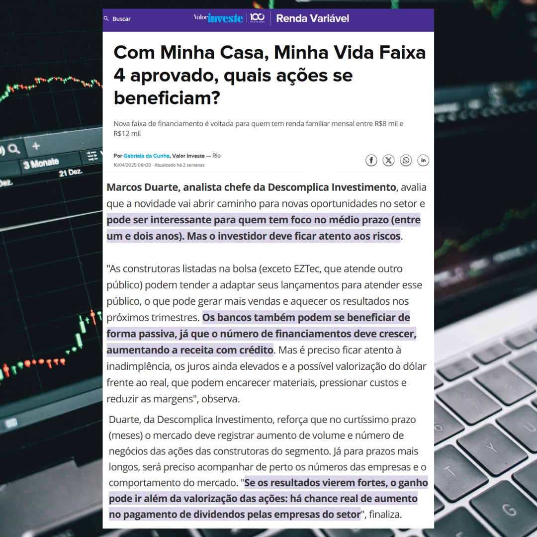 Capa Valor Investe